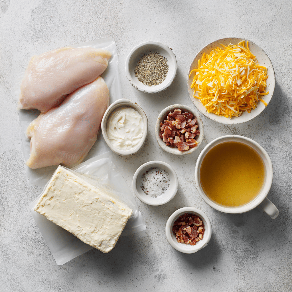 Poulet Crémeux au Ranch à la Mijoteuse - Recette Facile et Familiale 7 ingrédients poulet crémeux au ranch