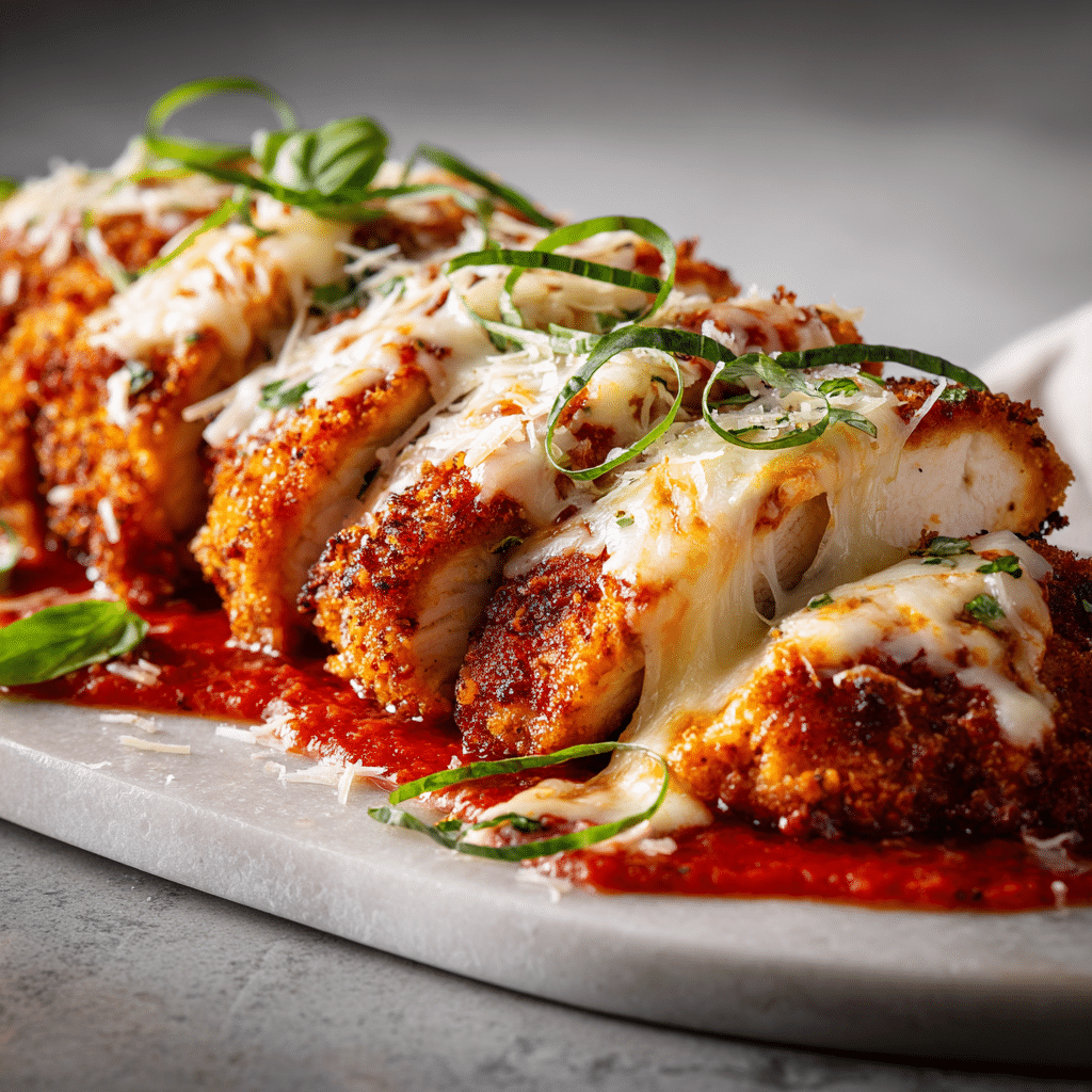 Recette de Chicken Parmesan au Four - Poulet Parmesan Croustillant 5 Recette Chicken Parmesan maison