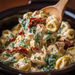 Poulet Toscan aux Tortellini au Slow Cooker 6 Service poulet toscan tortellini