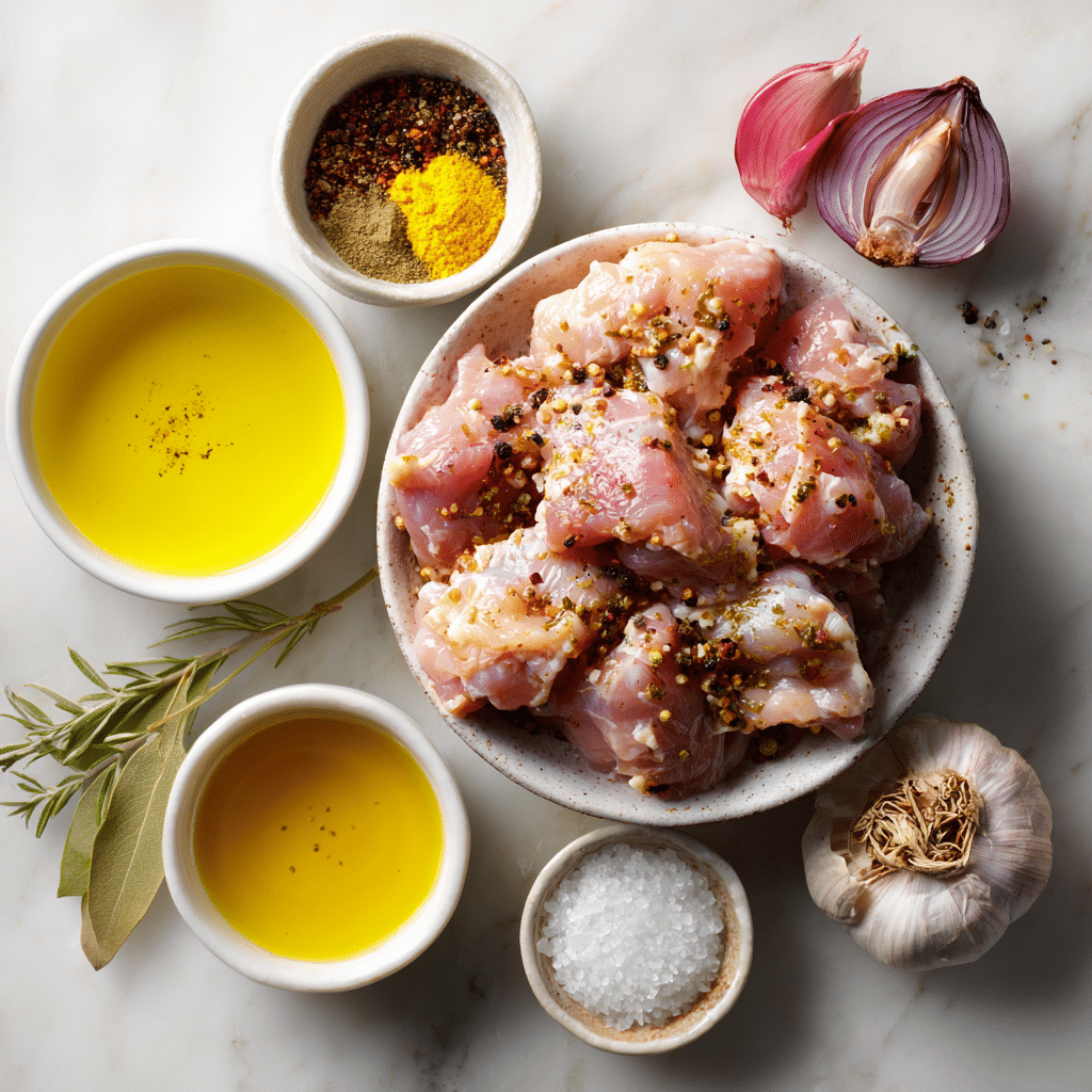 Menumaison air fryer chicken kabobs ingredients