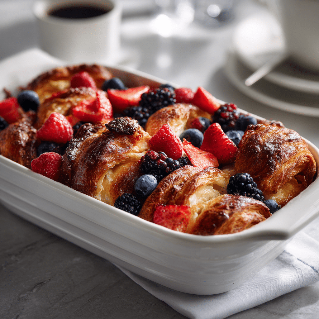 Menumaison berry croissant bake featured