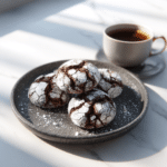 Menumaison chewy chocolate crinkle cookies