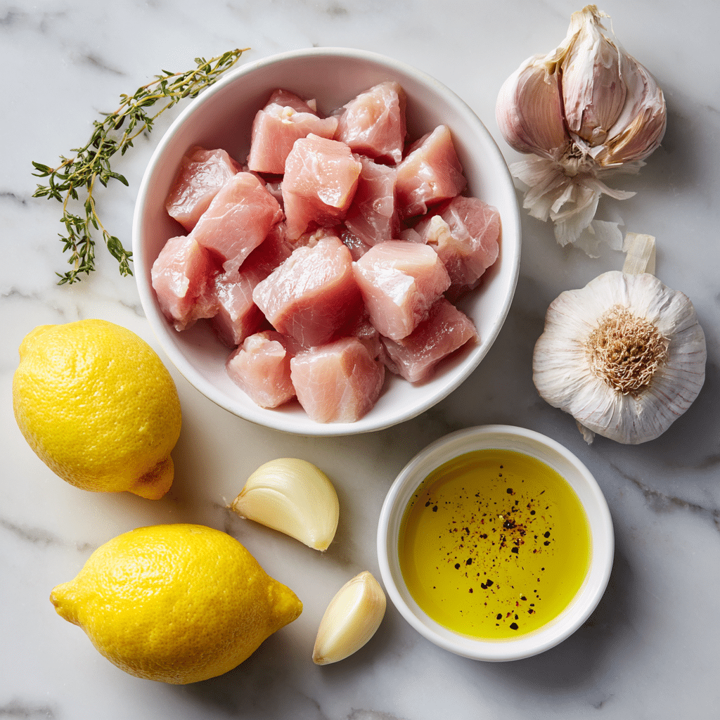 Menumaison chicken skewers ingredients