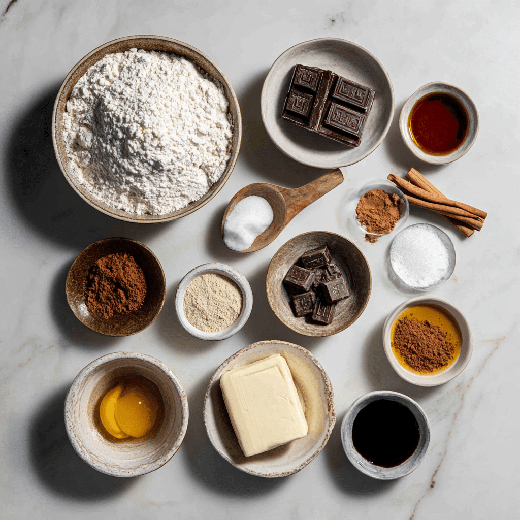 Menumaison chocolate cinnamon rolls ingredients