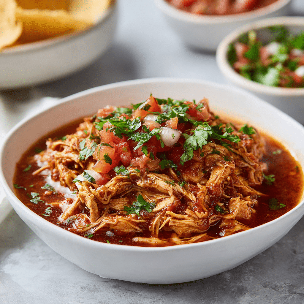 recette de poulet à la salsa à la mijoteuse