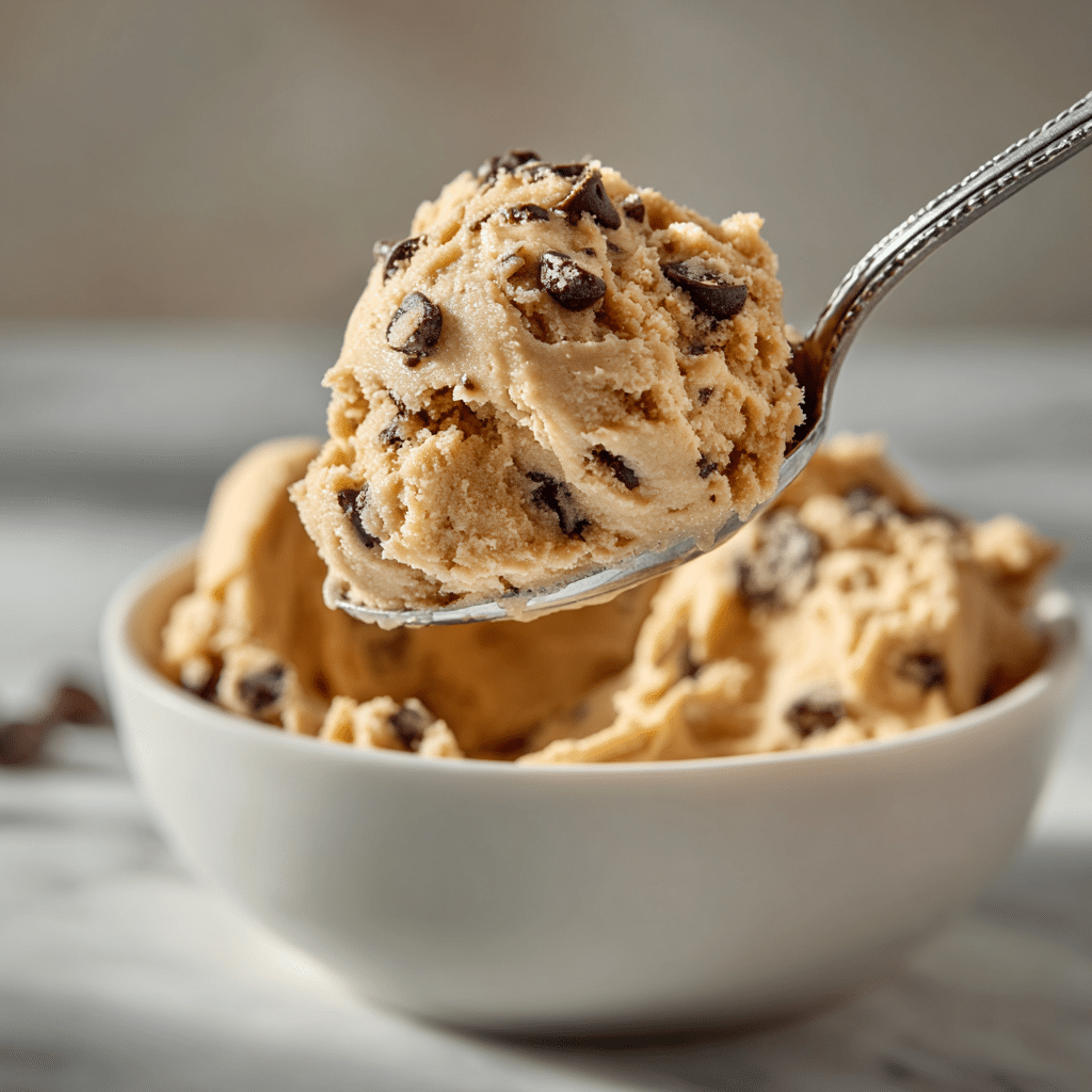 Menumaison edible chocolate chip cookie dough for one featured