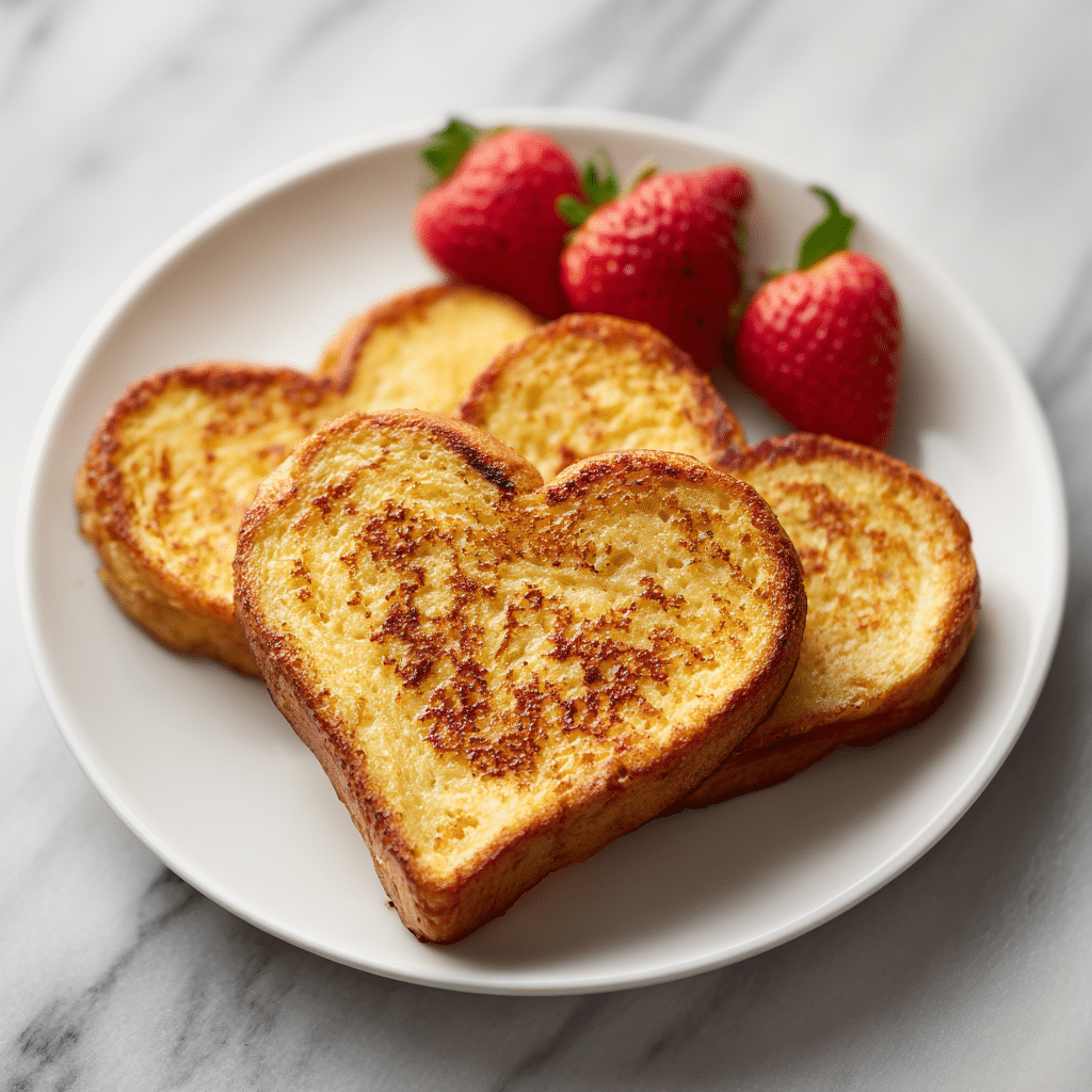 Menumaison heart shaped french toast featured