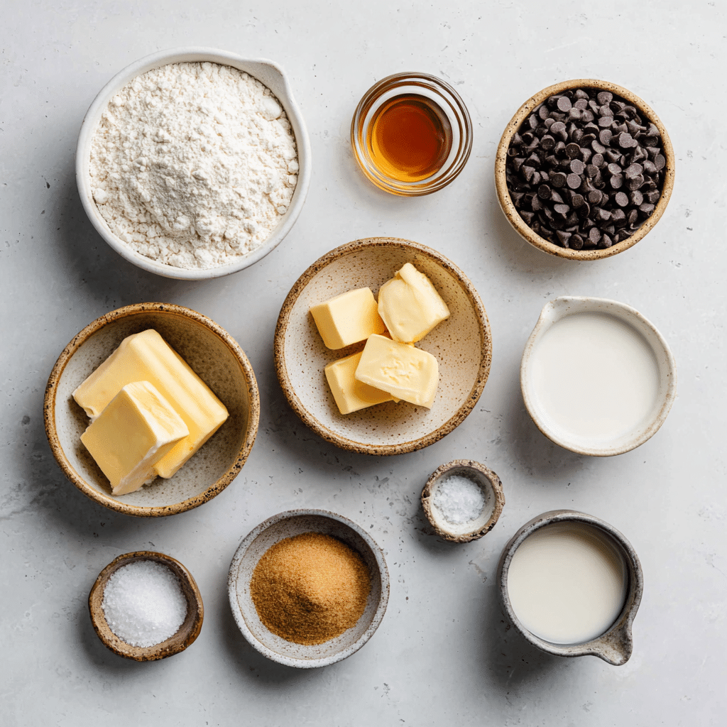 Menumaison ingredients edible cookie dough for one