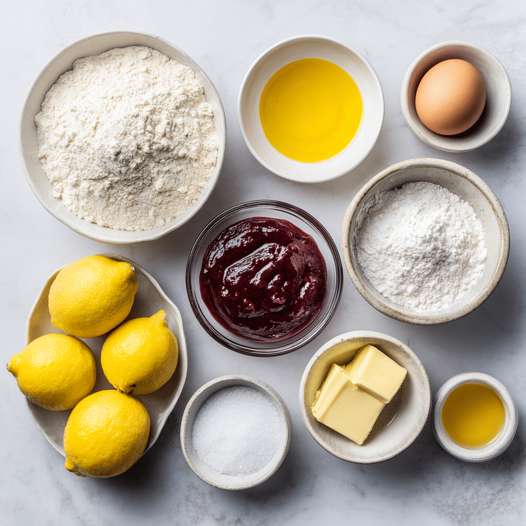 Menumaison lemon cookies ingredients