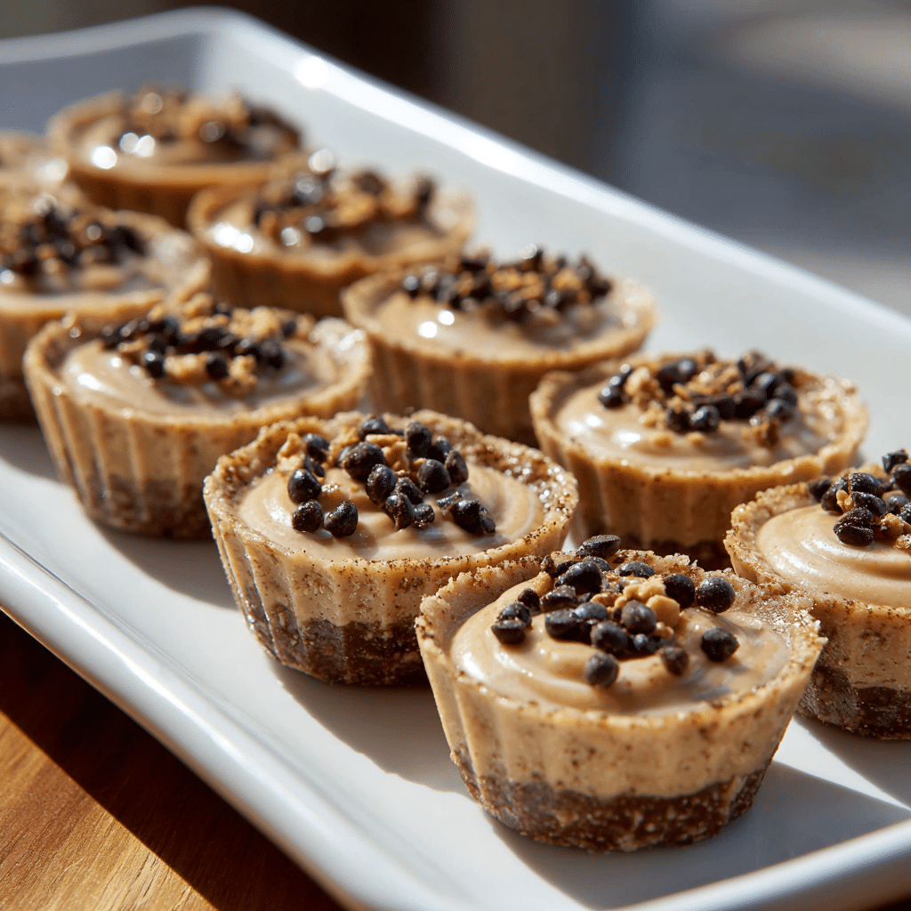 Menumaison peanut butter banana cookie dough fudge cups featured