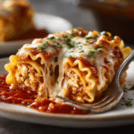 Rouleaux de Lasagnes à la Dinde Faibles en Glucides - Recette Riche en Protéines 6 Rouleaux de lasagnes à la dinde faibles en glucides et riches en protéines