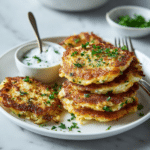 Mennumaison cabbage fritters serving