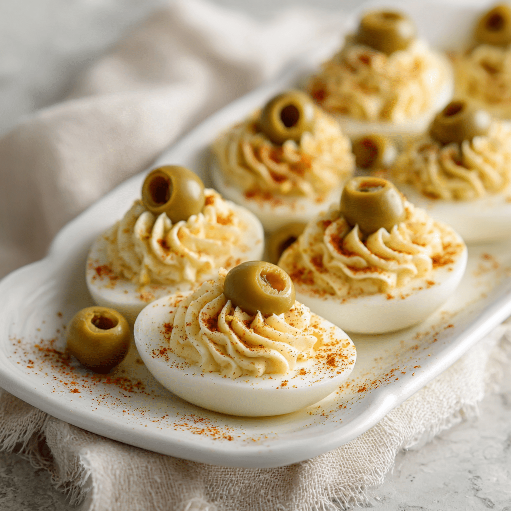 Menumaison Million dollar deviled eggs FEATURED