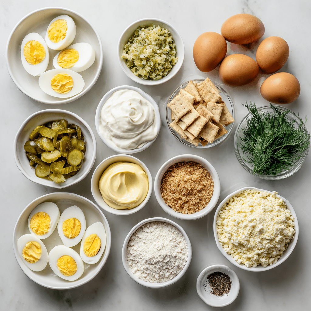 Menumaison air fryer deviled eggs ingredients