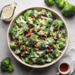 Menumaison creamy broccoli salad featured