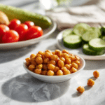 Menumaison crunchy chickpeas serving