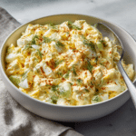 Menumaison egg salad sandwiches serving