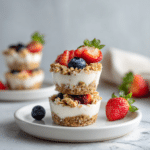 Menumaison frozen yogurt granola cups featured