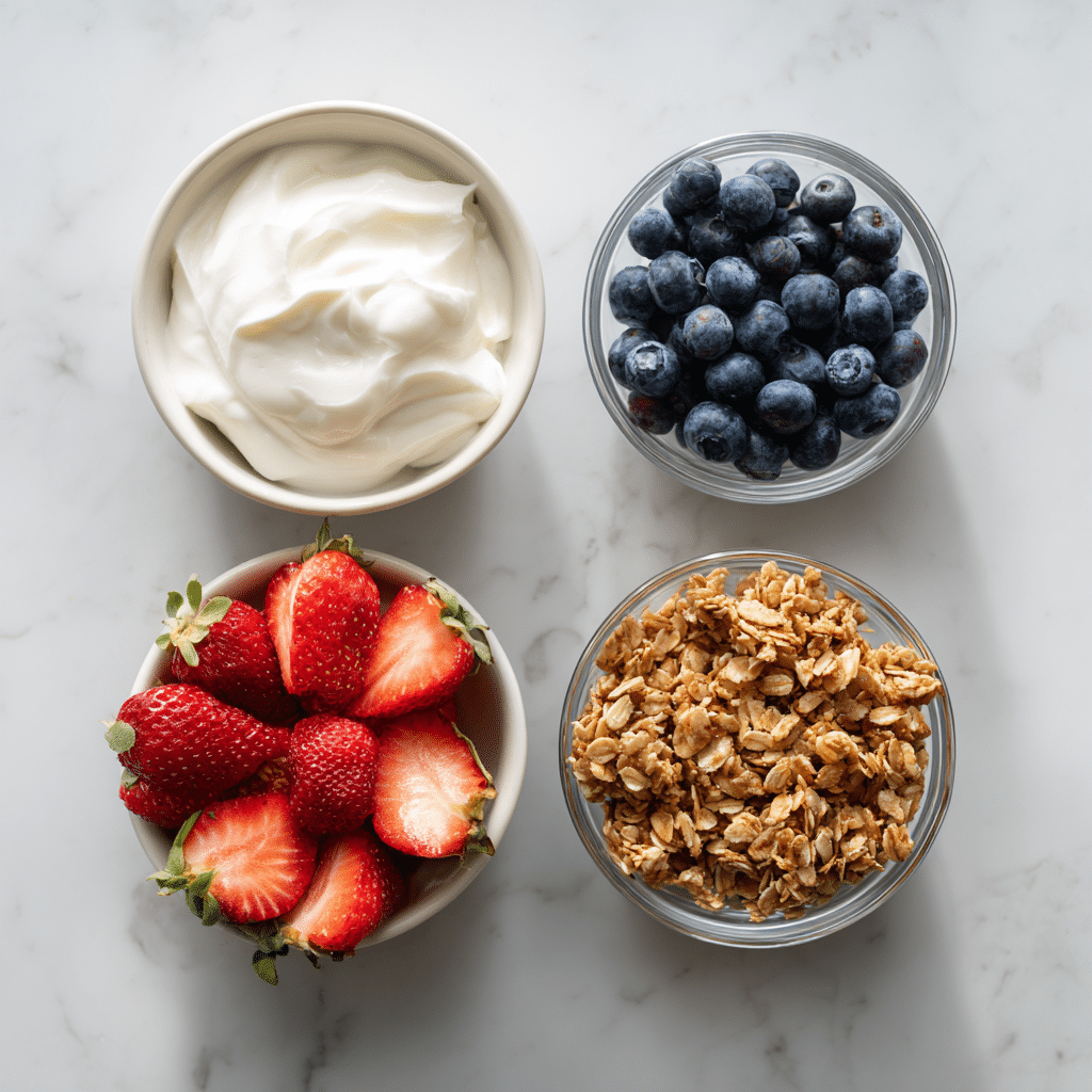 Menumaison frozen yogurt granola cups ingredients