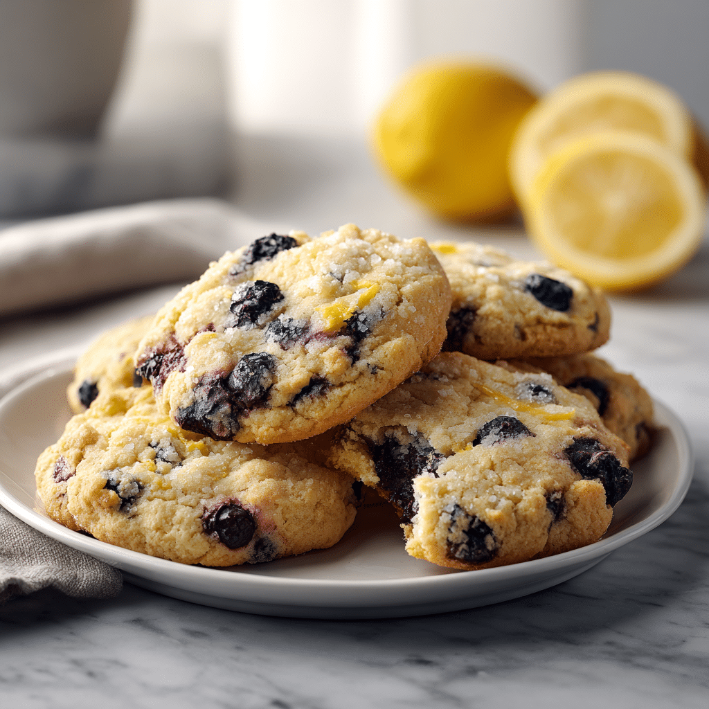 Menumaison lemon blueberry cookies Featured