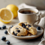 Menumaison lemon blueberry cookies Serving
