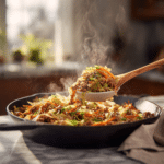 Menumaison low carb egg roll in a bowl serving