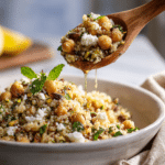 Menumaison serving jennifer aniston salad quinoa