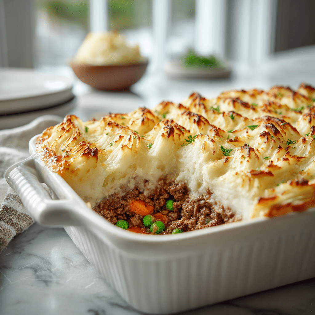 Menumaison shepherds pie recipe layered casserole Featured