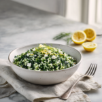 Menumaison spinach rice featured