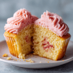 Menumaison strawberry lemonade cupcakes Serving