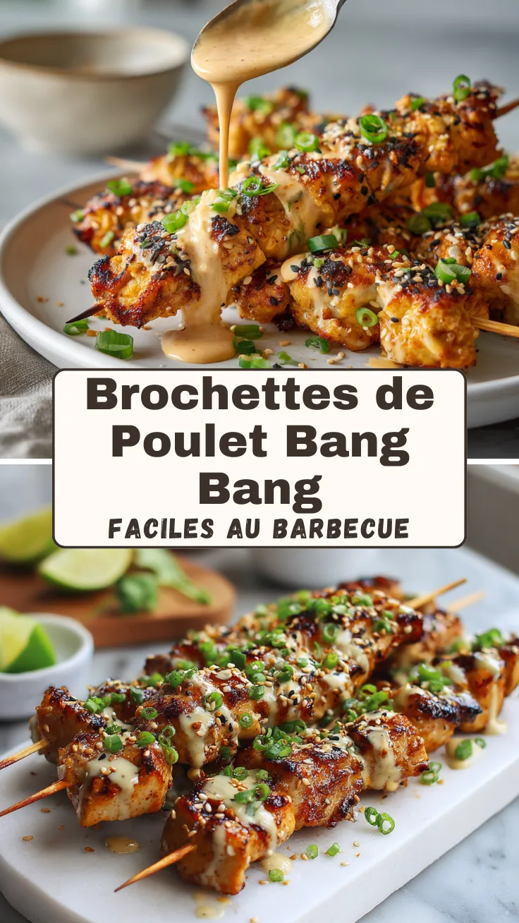 Brochettes de Poulet Bang Bang – Recette Facile et Savoureuse au BBQ 6 Menumaison Pin 36