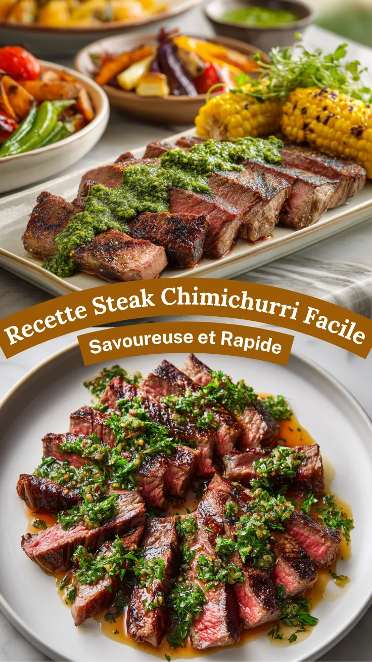 Recette de Steak Chimichurri Juteux avec Sauce aux Herbes Fraîches 6 Menumaison Pin 81
