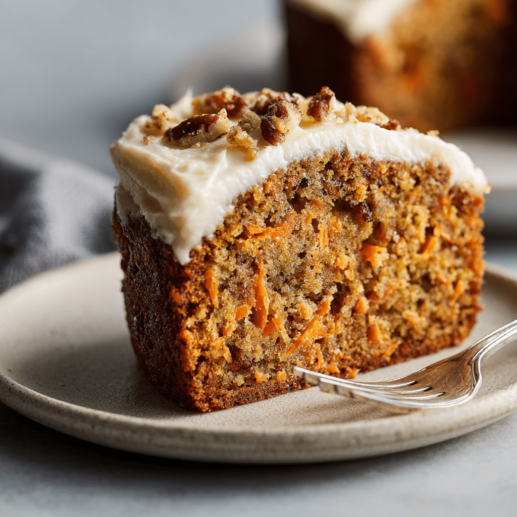 Menumaison carrot cake banana bread Serving