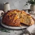 Menumaison cheddar herb soda bread featured