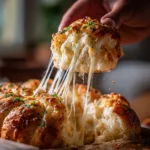 Menumaison cheesy garlic rolls serving