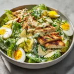 Salade César au Poulet Grillé Faible en Glucides 9 Menumaison chicken caesar salad Featured