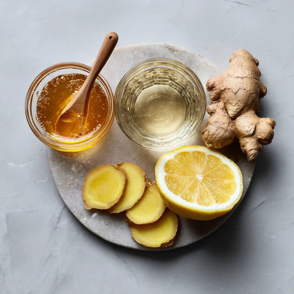 Menumaison ginger lemon tea ingredients