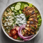 Menumaison greek chicken bowls Featured