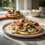 Menumaison greek chicken flatbread Featured