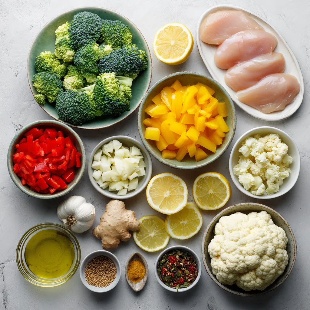 Menumaison healthy detox soup ingredients