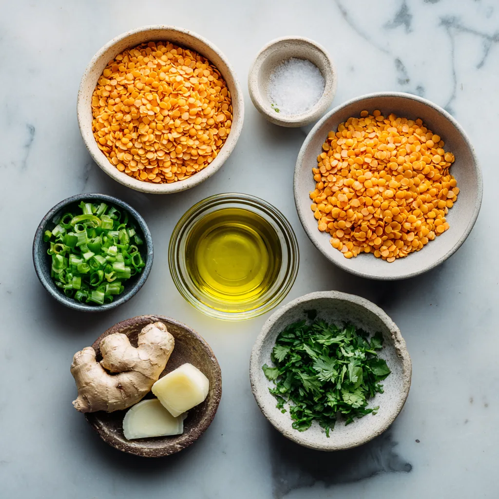 Menumaison masoor dal chilla ingredients