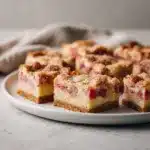 Menumaison rhubarb dream bars featured