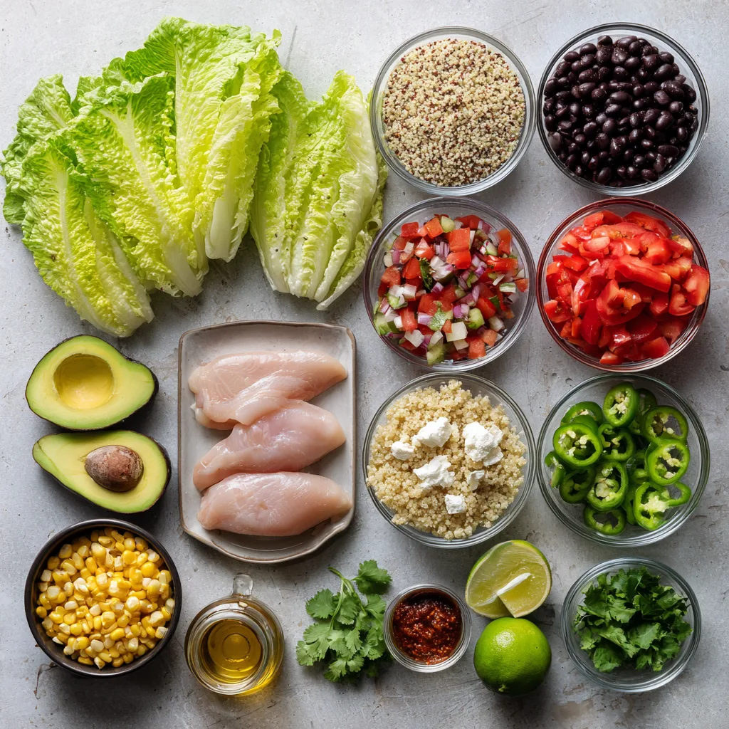 Menumaison santa fe chicken salad ingredients