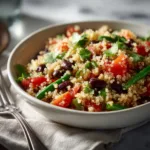 Salade de Quinoa Sud-Ouest – Recette Saine et Complète 9 Menumaison southwest quinoa salad Serving