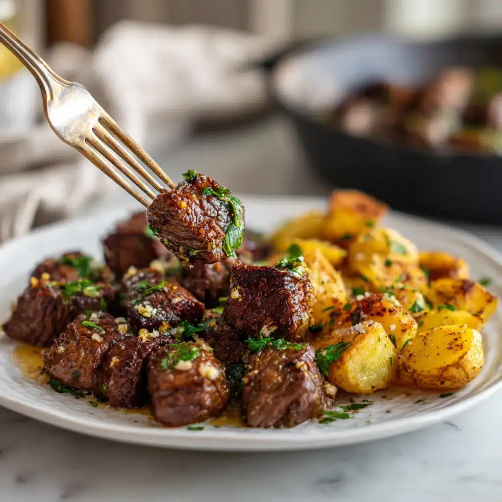 Menumaison steak potato skillet serving