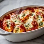 Coquilles Farcies au Fromage – Recette Facile de Pâtes Graténées 9 Menumaison stuffed shells featured