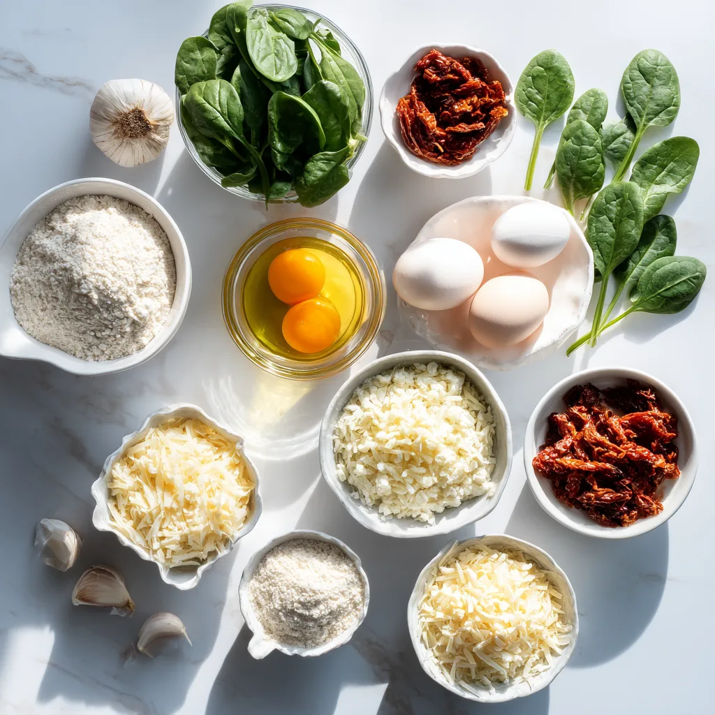 Menumaison sun dried tomato egg biscuits ingredients