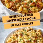 Cheeseburger Casserole Pin