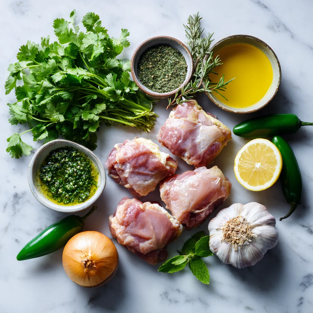Chimichurri Chicken Thighs à la Mode Argentina 10 Menumaison chimichurri chicken thighs ingredients