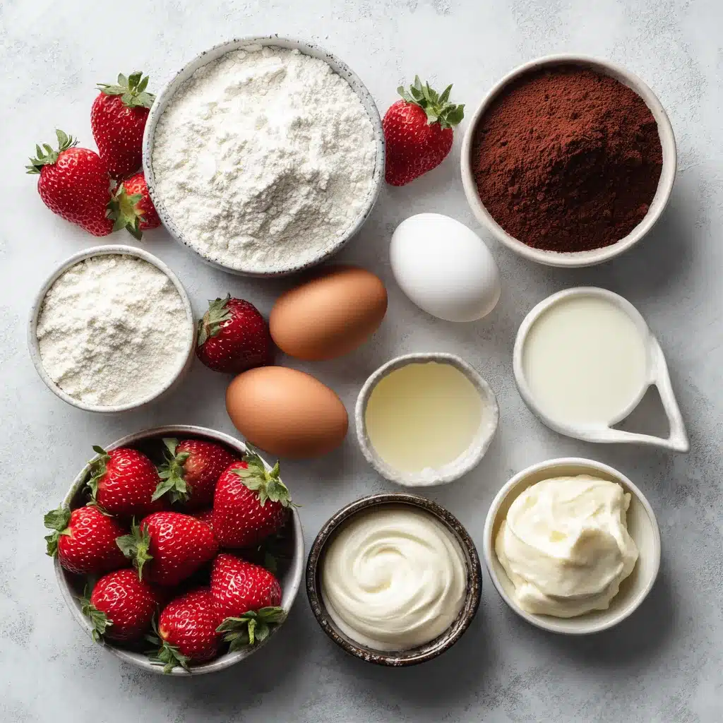 Gâteau au fromage aux fraises Red Velvet 10 Menumaison red velvet strawberry cheesecake ingredients